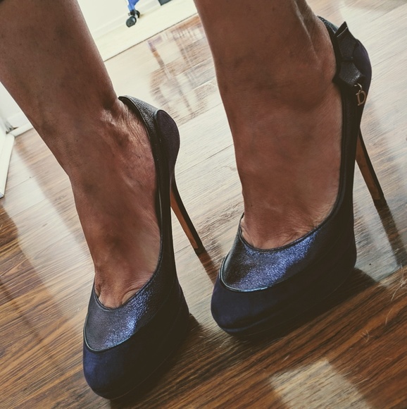 Christian Dior Purple Heels - Picture 4 of 5